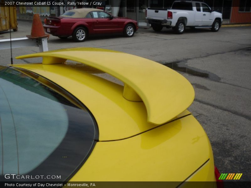 Rally Yellow / Gray 2007 Chevrolet Cobalt LS Coupe