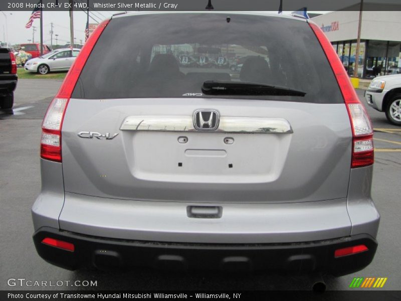 Whistler Silver Metallic / Gray 2008 Honda CR-V EX 4WD