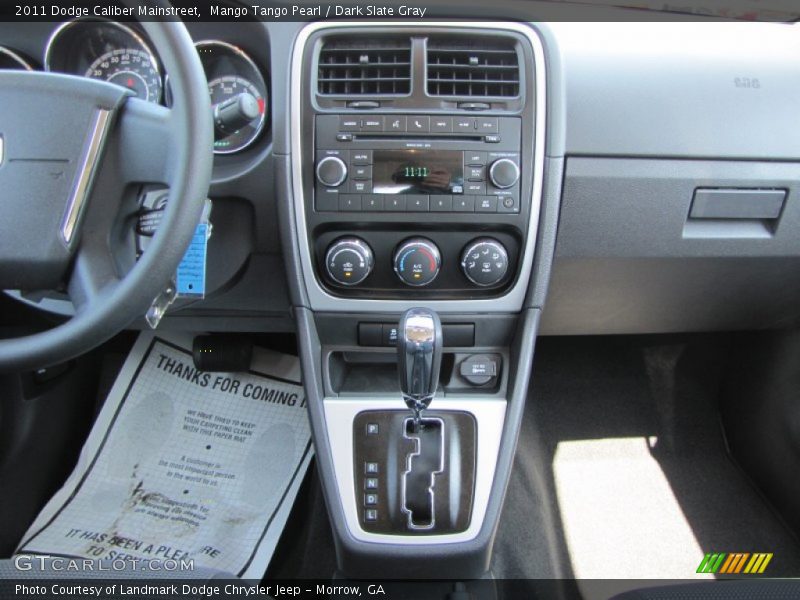 Mango Tango Pearl / Dark Slate Gray 2011 Dodge Caliber Mainstreet