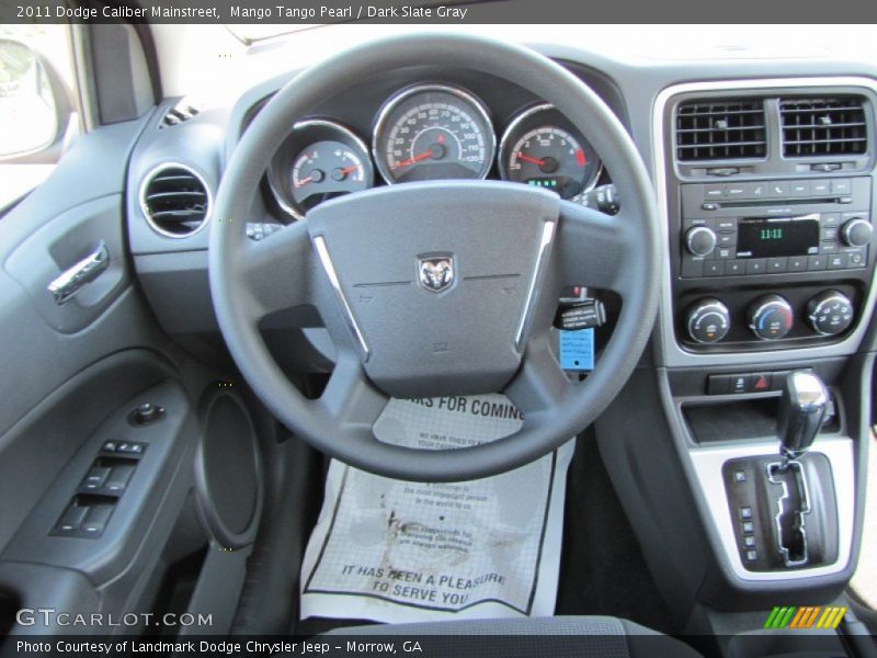 Mango Tango Pearl / Dark Slate Gray 2011 Dodge Caliber Mainstreet