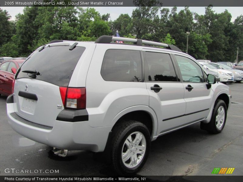 Liquid Silver Metallic / Charcoal 2005 Mitsubishi Endeavor LS AWD