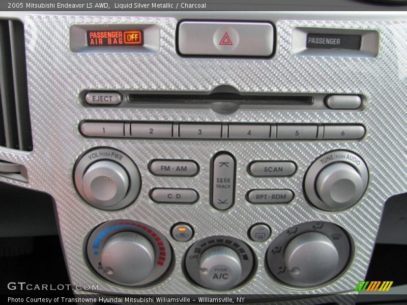 Controls of 2005 Endeavor LS AWD