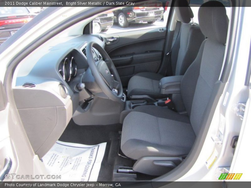 Bright Silver Metallic / Dark Slate Gray 2011 Dodge Caliber Mainstreet