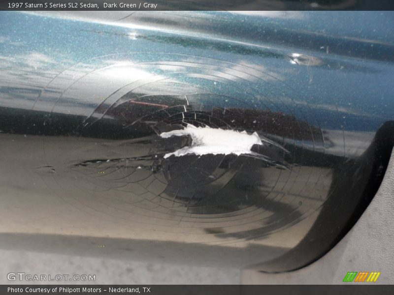 Dark Green / Gray 1997 Saturn S Series SL2 Sedan