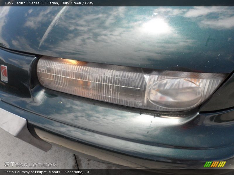 Dark Green / Gray 1997 Saturn S Series SL2 Sedan