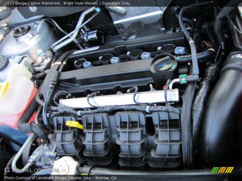 Bright Silver Metallic / Dark Slate Gray 2011 Dodge Caliber Mainstreet