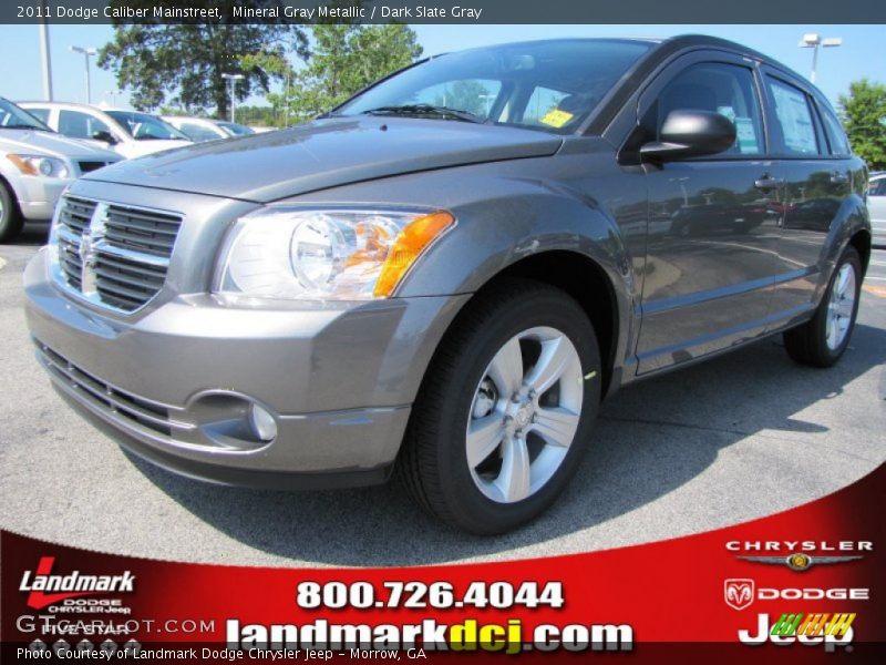 Mineral Gray Metallic / Dark Slate Gray 2011 Dodge Caliber Mainstreet