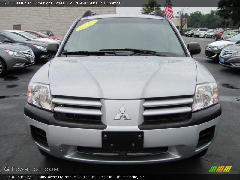 Liquid Silver Metallic / Charcoal 2005 Mitsubishi Endeavor LS AWD