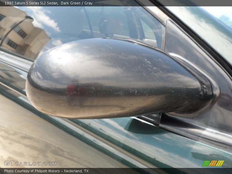 Dark Green / Gray 1997 Saturn S Series SL2 Sedan