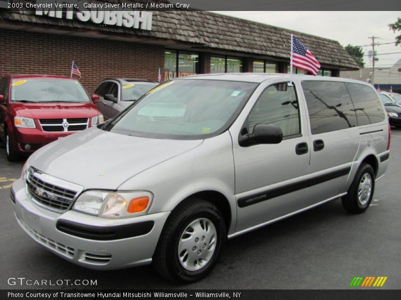 Galaxy Silver Metallic / Medium Gray 2003 Chevrolet Venture