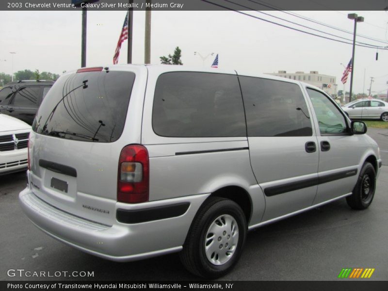 Galaxy Silver Metallic / Medium Gray 2003 Chevrolet Venture