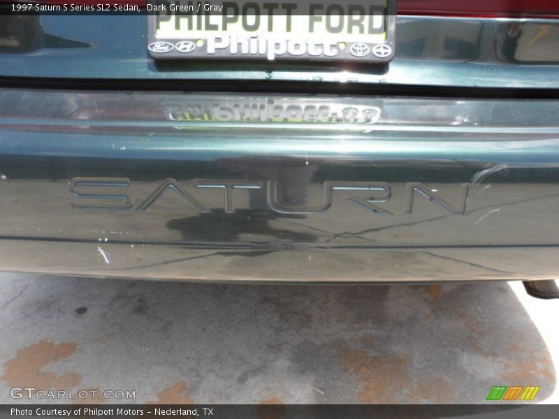 Dark Green / Gray 1997 Saturn S Series SL2 Sedan
