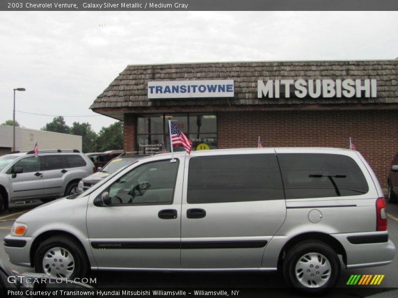Galaxy Silver Metallic / Medium Gray 2003 Chevrolet Venture