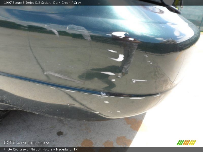 Dark Green / Gray 1997 Saturn S Series SL2 Sedan