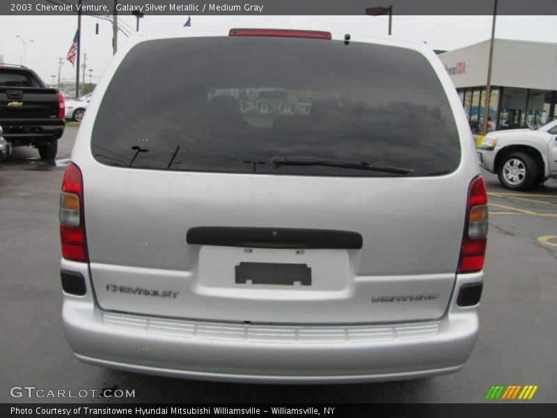 Galaxy Silver Metallic / Medium Gray 2003 Chevrolet Venture