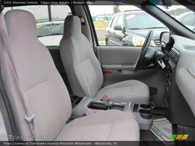Galaxy Silver Metallic / Medium Gray 2003 Chevrolet Venture