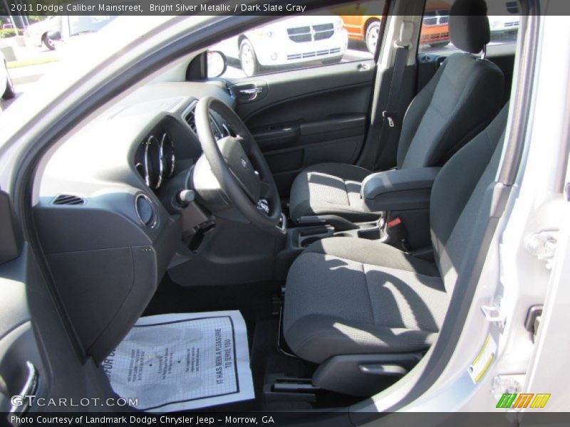 Bright Silver Metallic / Dark Slate Gray 2011 Dodge Caliber Mainstreet