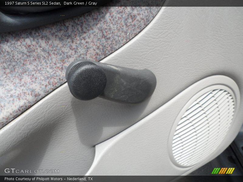 Dark Green / Gray 1997 Saturn S Series SL2 Sedan