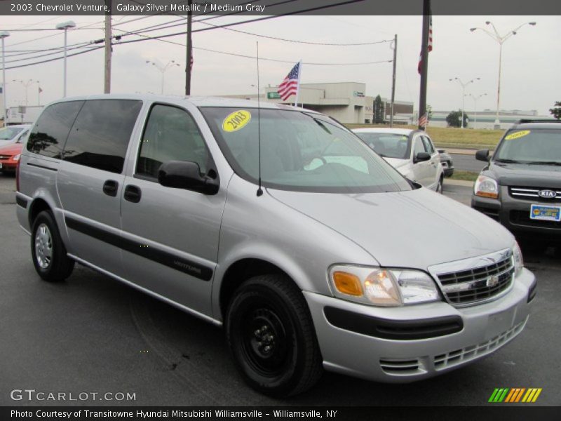 Galaxy Silver Metallic / Medium Gray 2003 Chevrolet Venture