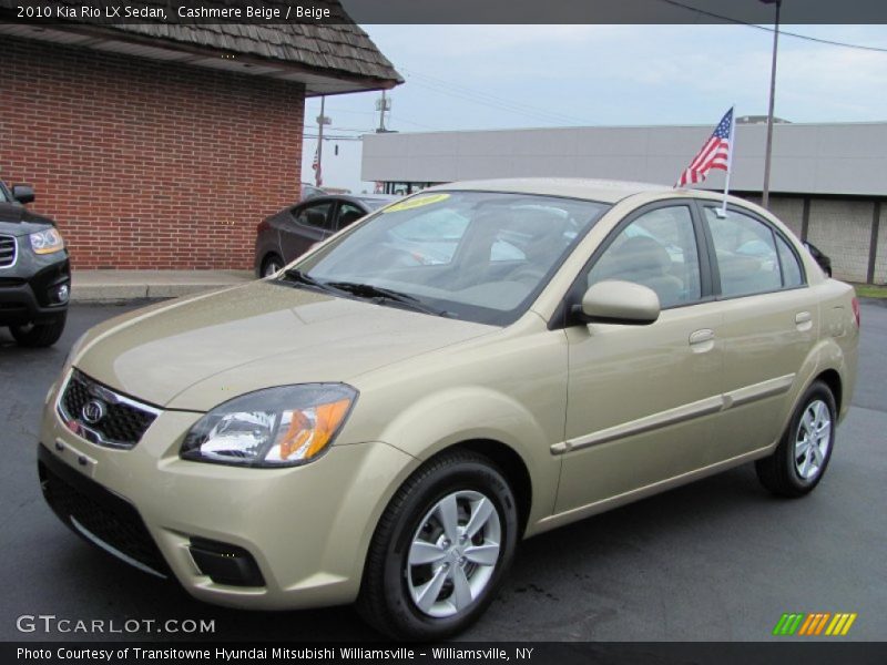 Cashmere Beige / Beige 2010 Kia Rio LX Sedan
