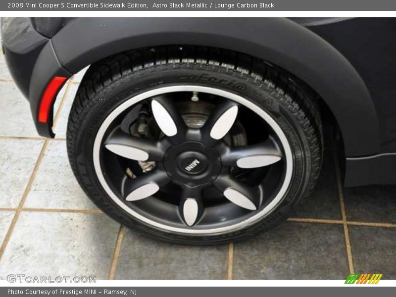 Astro Black Metallic / Lounge Carbon Black 2008 Mini Cooper S Convertible Sidewalk Edition
