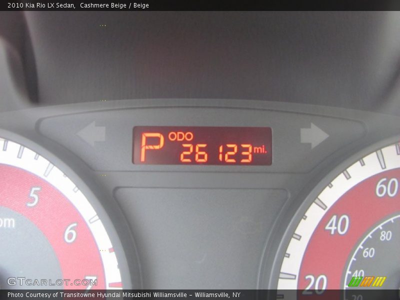 Cashmere Beige / Beige 2010 Kia Rio LX Sedan