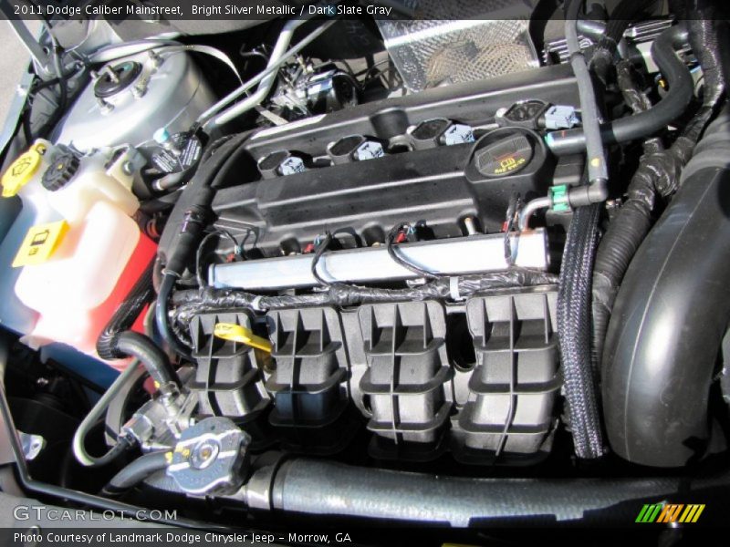 Bright Silver Metallic / Dark Slate Gray 2011 Dodge Caliber Mainstreet