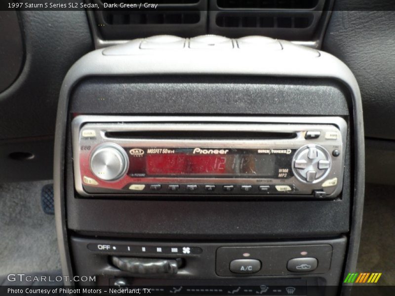 Dark Green / Gray 1997 Saturn S Series SL2 Sedan