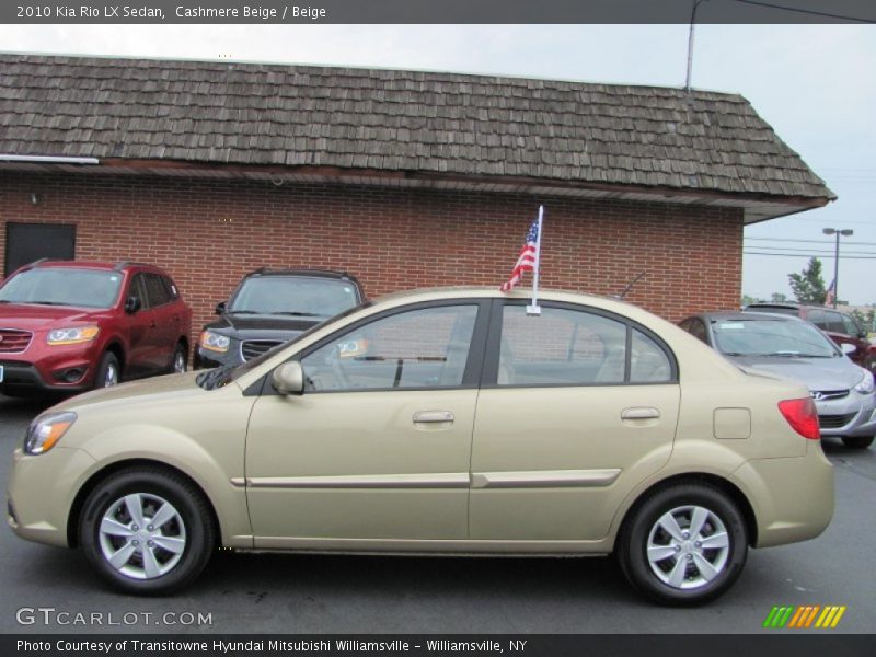 Cashmere Beige / Beige 2010 Kia Rio LX Sedan