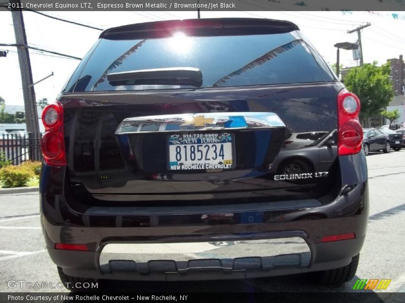 Espresso Brown Metallic / Brownstone/Jet Black 2011 Chevrolet Equinox LTZ