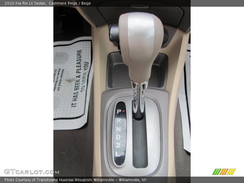 Cashmere Beige / Beige 2010 Kia Rio LX Sedan