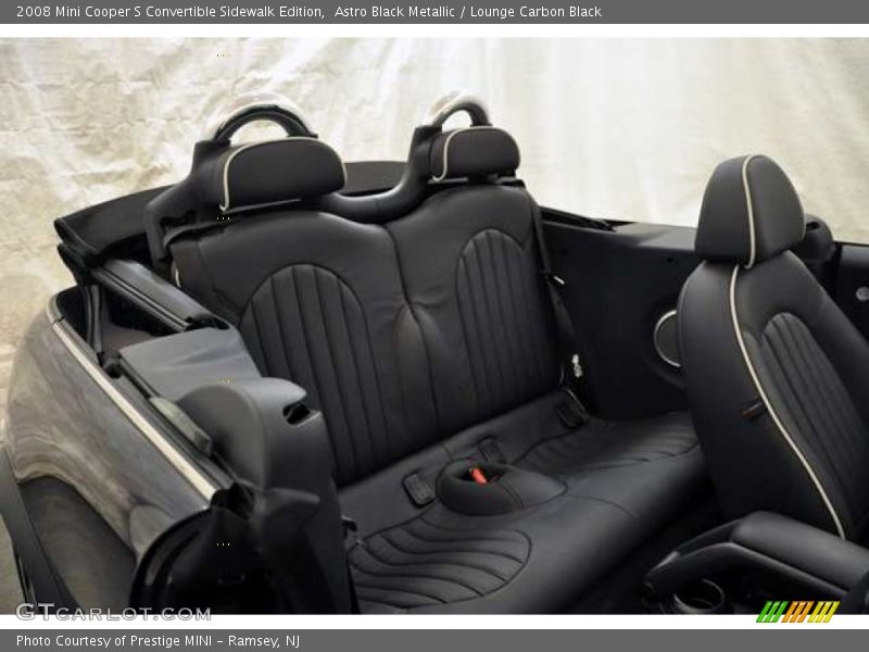 Astro Black Metallic / Lounge Carbon Black 2008 Mini Cooper S Convertible Sidewalk Edition