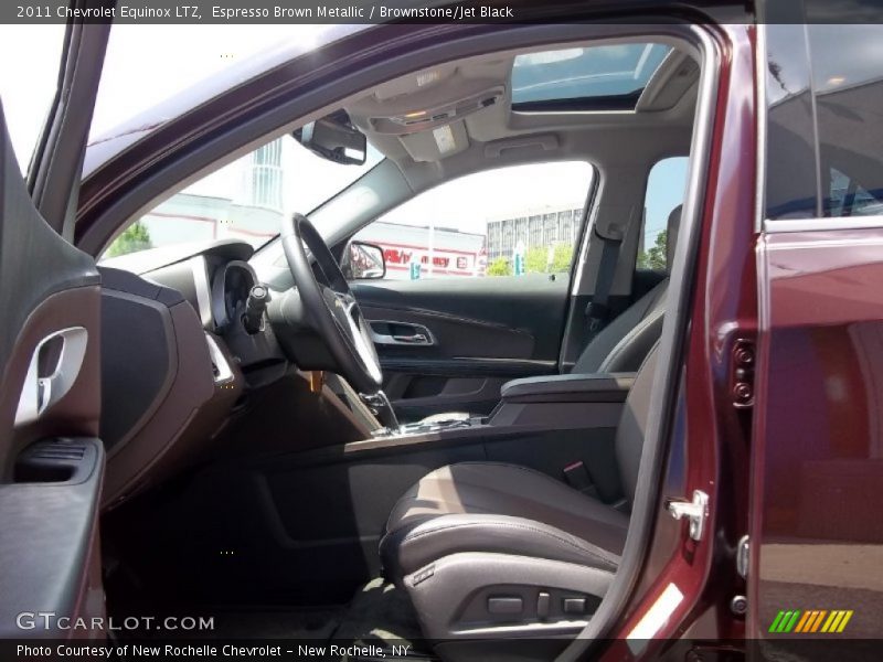 Espresso Brown Metallic / Brownstone/Jet Black 2011 Chevrolet Equinox LTZ