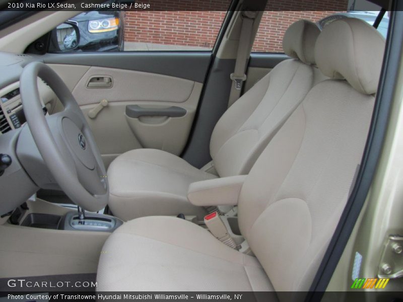 Cashmere Beige / Beige 2010 Kia Rio LX Sedan