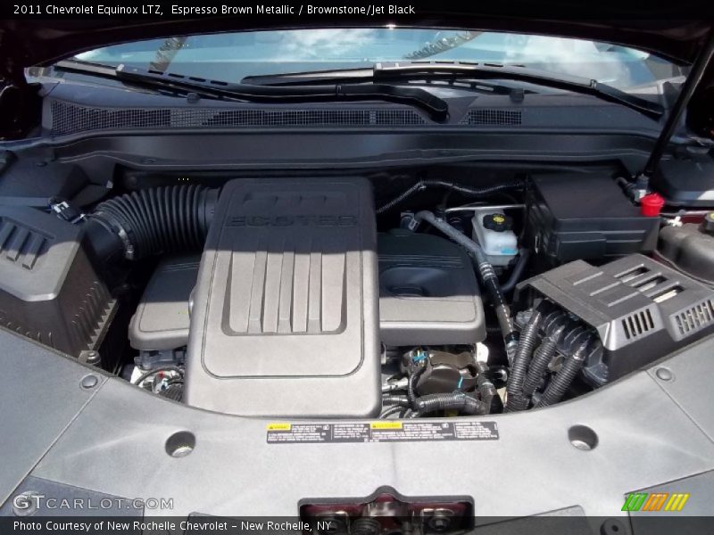 Espresso Brown Metallic / Brownstone/Jet Black 2011 Chevrolet Equinox LTZ