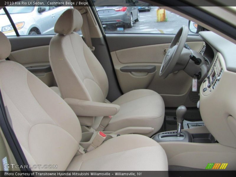 Cashmere Beige / Beige 2010 Kia Rio LX Sedan