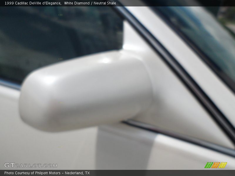 White Diamond / Neutral Shale 1999 Cadillac DeVille d'Elegance