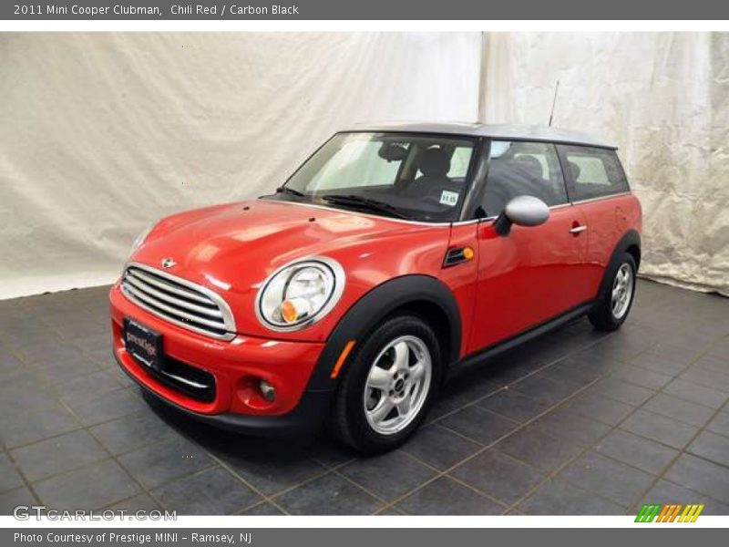 Chili Red / Carbon Black 2011 Mini Cooper Clubman