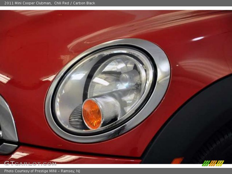 Chili Red / Carbon Black 2011 Mini Cooper Clubman