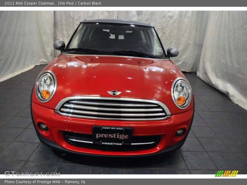 Chili Red / Carbon Black 2011 Mini Cooper Clubman