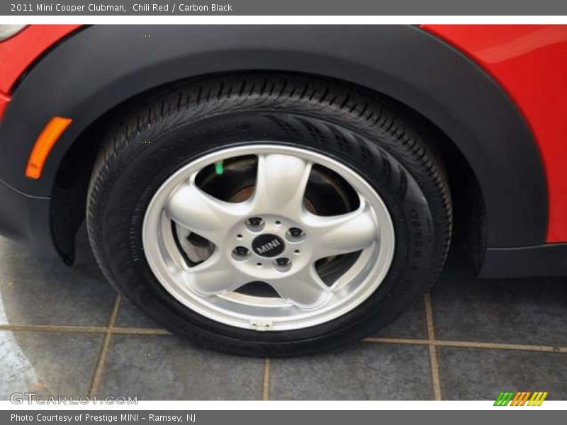 Chili Red / Carbon Black 2011 Mini Cooper Clubman