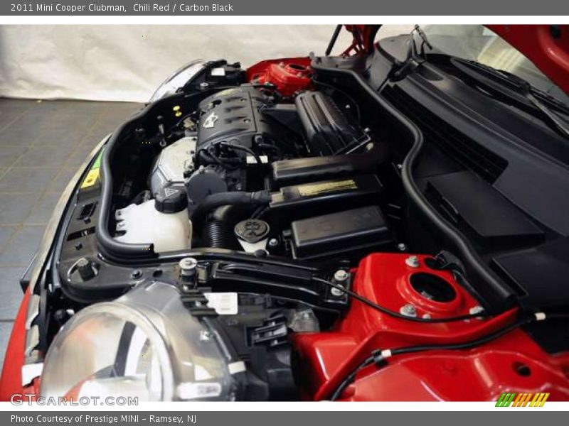 Chili Red / Carbon Black 2011 Mini Cooper Clubman
