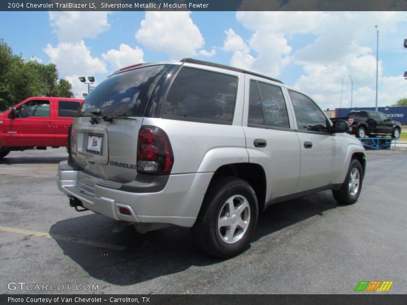 Silverstone Metallic / Medium Pewter 2004 Chevrolet TrailBlazer LS