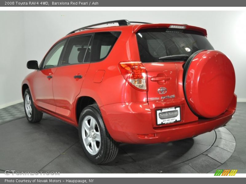 Barcelona Red Pearl / Ash 2008 Toyota RAV4 4WD