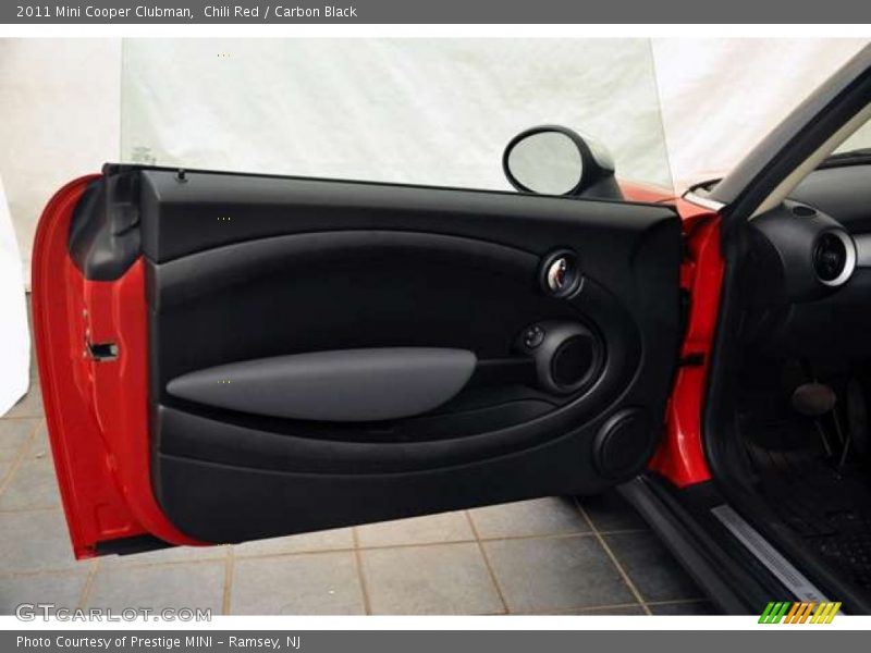 Chili Red / Carbon Black 2011 Mini Cooper Clubman
