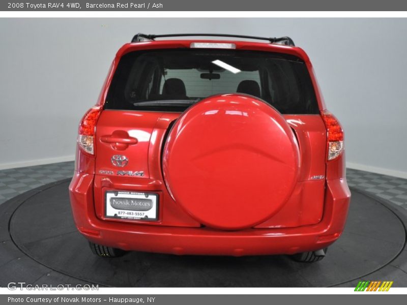 Barcelona Red Pearl / Ash 2008 Toyota RAV4 4WD