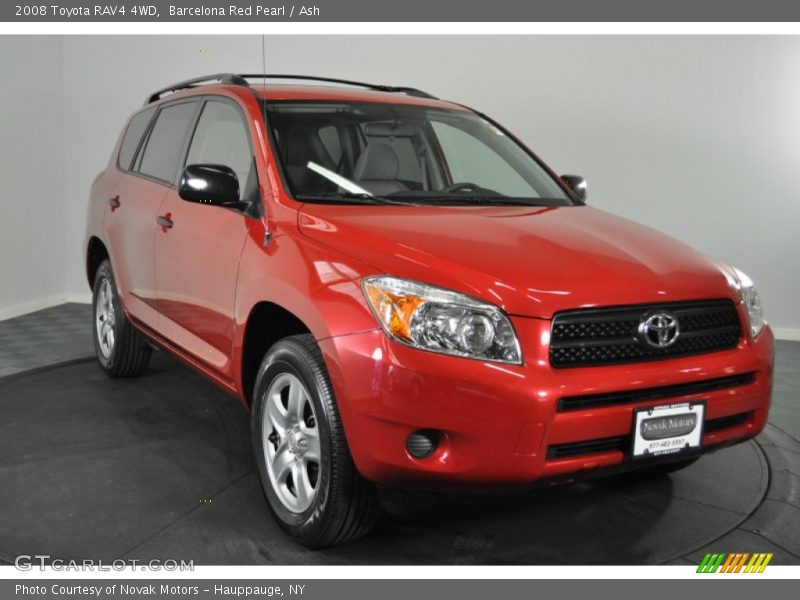 Barcelona Red Pearl / Ash 2008 Toyota RAV4 4WD