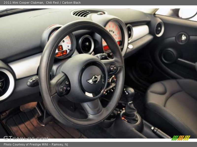 Chili Red / Carbon Black 2011 Mini Cooper Clubman