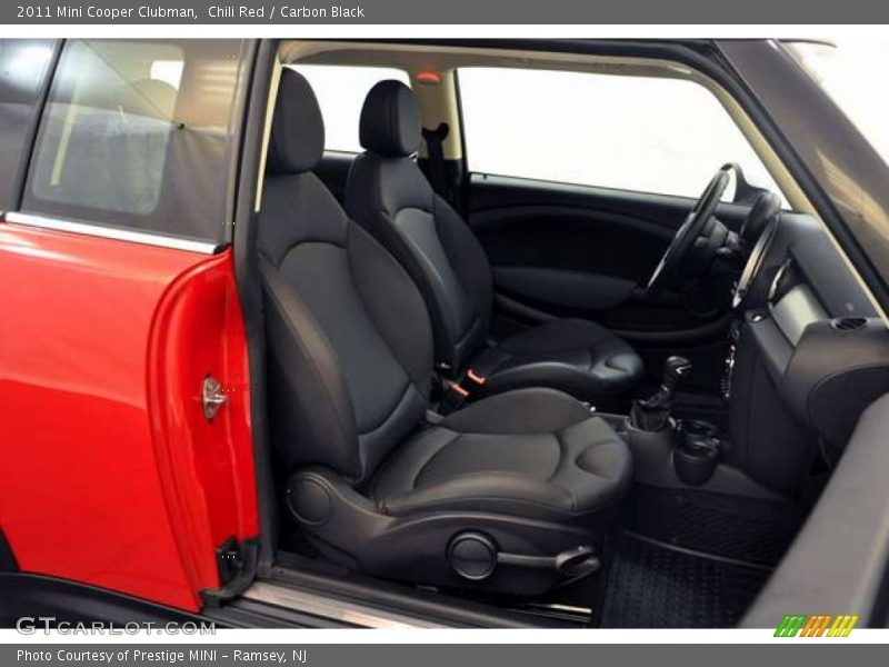 Chili Red / Carbon Black 2011 Mini Cooper Clubman