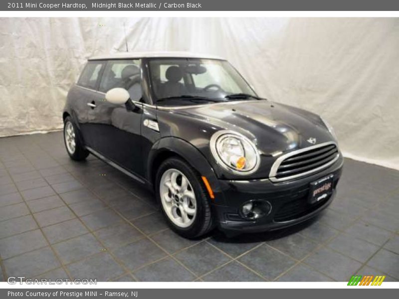 Midnight Black Metallic / Carbon Black 2011 Mini Cooper Hardtop